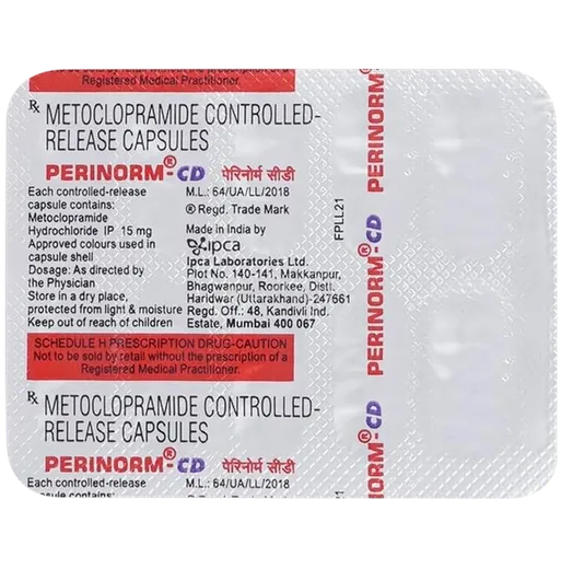 perinorm cd capsule 10's